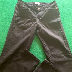 Paige black denim jeans verdugo ultra skinny Sz 28